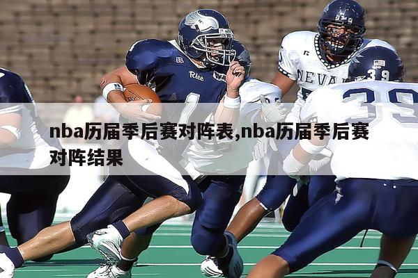 nba历届季后赛对阵表,nba历届季后赛对阵结果